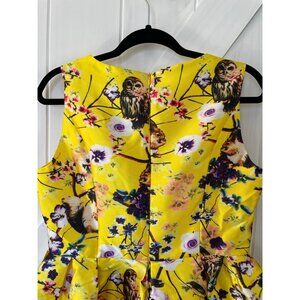 Fun, floral, spring, summer, sleeveless dress! NWT, large. Add denim jacket!